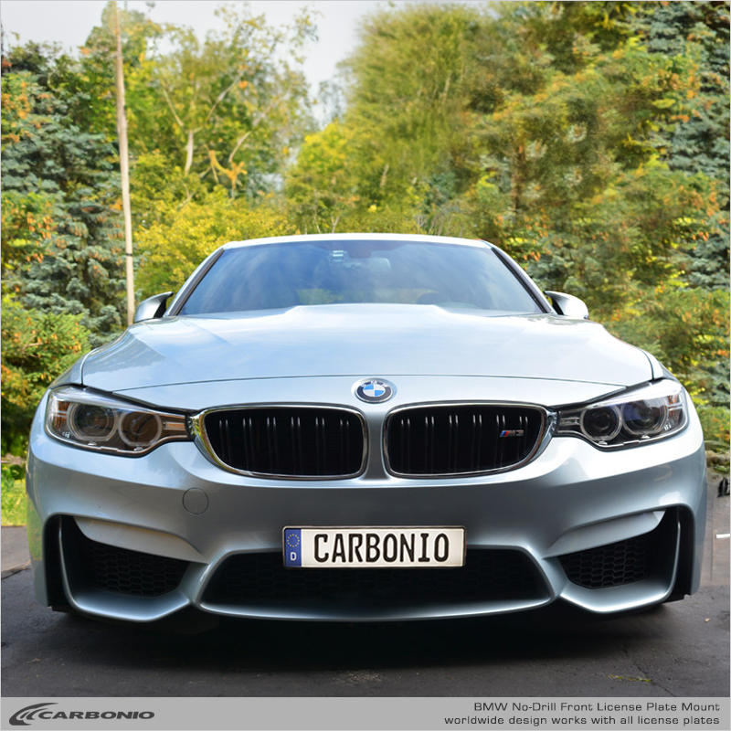 BMW M3 2000-2019 (E46, E90, F80) No-Drill Front License Plate Mount