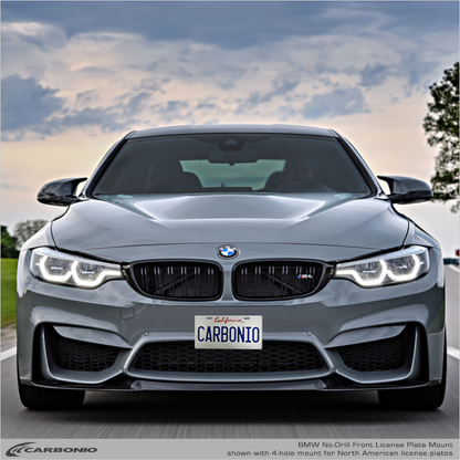 BMW M4 (F82, F83) 2014-2020  No-Drill Front License Plate Mount