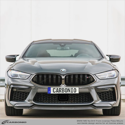 BMW M8 (2019-2026) Vorderer Kennzeichenhalter Ohne Bohren