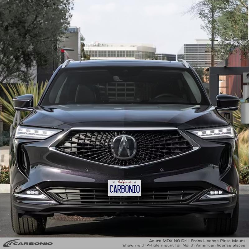 Acura MDX (2022-2024) No-Drill Front License Plate Mount