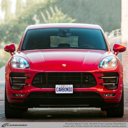 Porsche Macan Turbo (2014-2018) No-Drill Front License Plate Mount