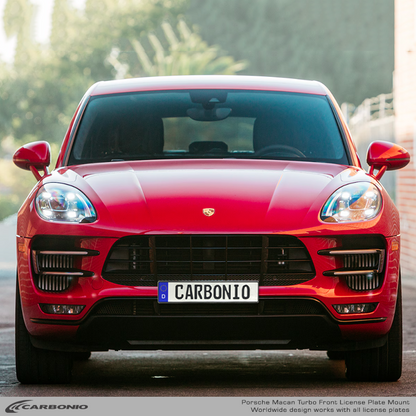 Porsche Macan Turbo (2014-2018) No-Drill Front License Plate Mount