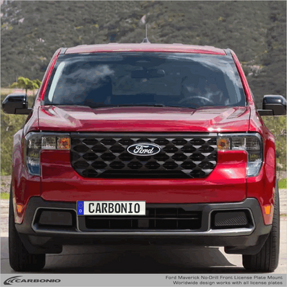 Ford Maverick (2022-2026) No-Drill Front License Plate Mount