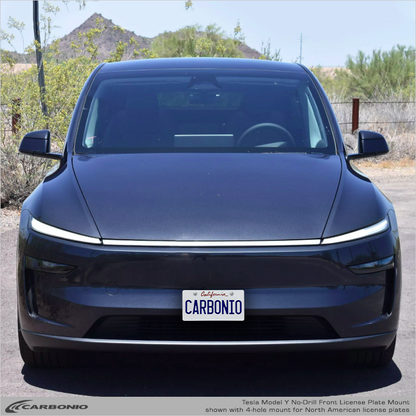 Tesla Model Y (2020-2026) No Drill License Plate Mount