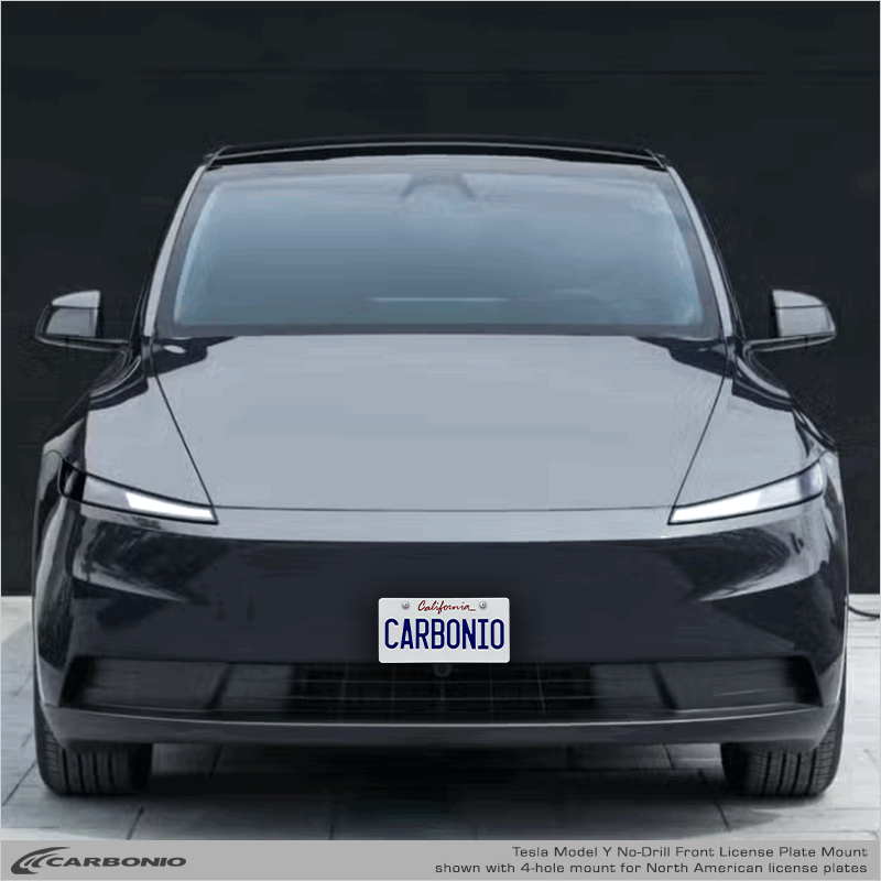Soporte de Matrícula Sin Taladro para Tesla Model Y (2026+)