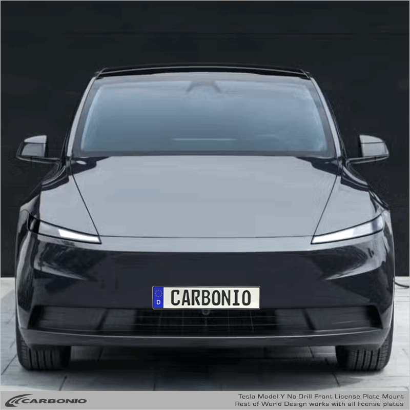 Soporte de Matrícula Sin Taladro para Tesla Model Y (2026+)