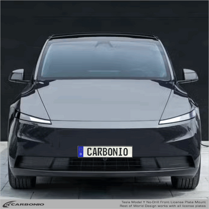 Soporte de Matrícula Sin Taladro para Tesla Model Y (2026+)