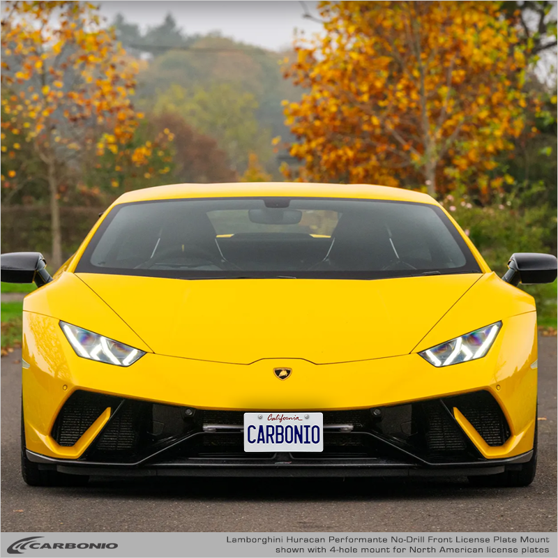 Lamborghini Huracan EVO / Performante / Sterrato (2019-2024) No Drill License Plate Mount