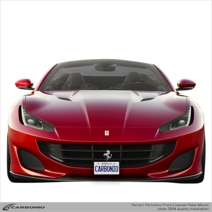 Ferrari Portofino No-Drill Front License Plate Mount