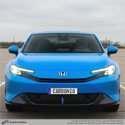 Honda Prelude (2026+) No-Drill Front License Plate Mount