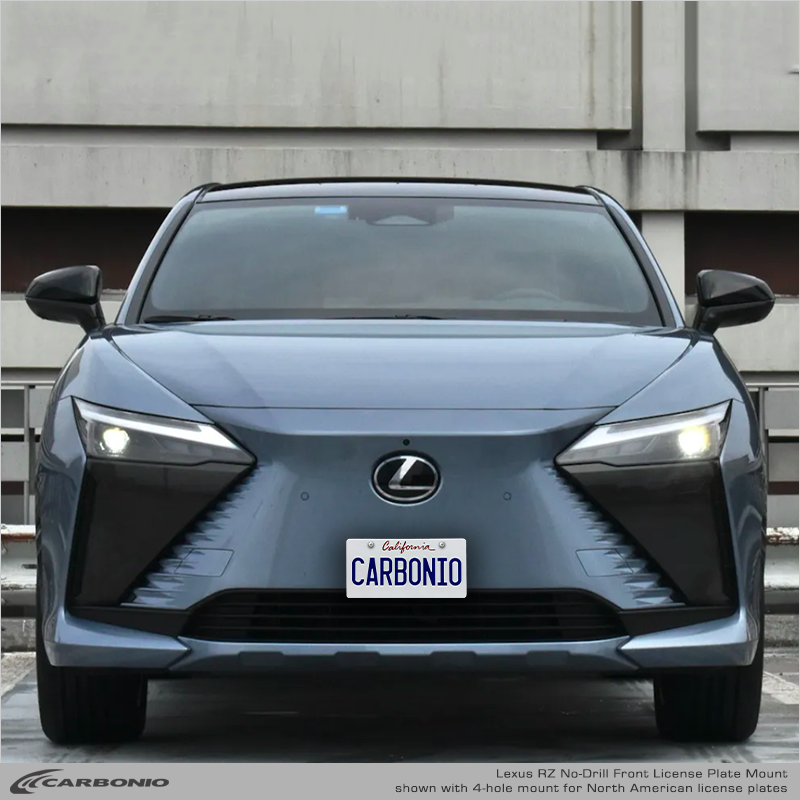Lexus RZ (2025-2027) No-Drill Front License Plate Mount – Carbonio