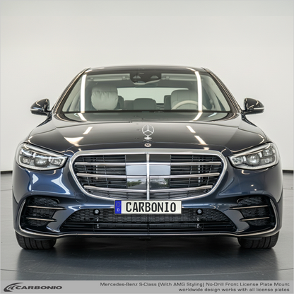 Mercedes-Benz S-Class (2021-2026) No-Drill Front License Plate Mount