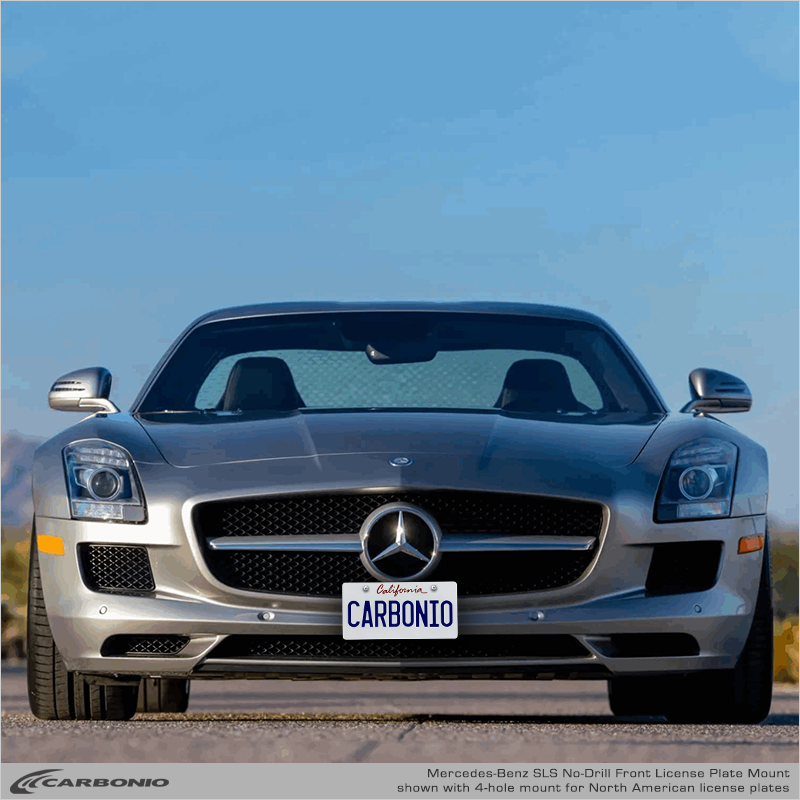 Mercedes-Benz SLS AMG (2010-2015) No-Drill License Plate Mount