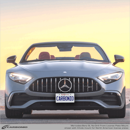 Mercedes-Benz SL (2022-2026) No-Drill Front License Plate Mount