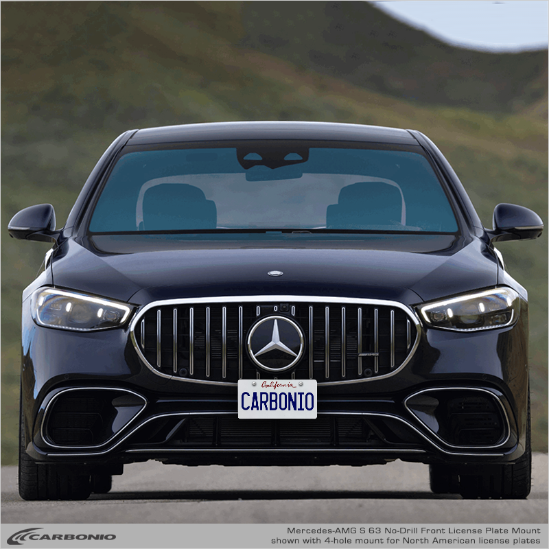 Mercedes-Benz S-Class (2021-2026) No-Drill Front License Plate Mount