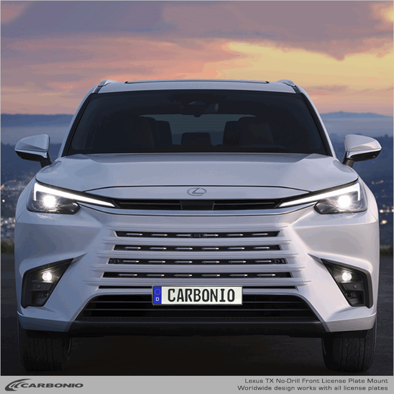 Lexus TX (2024-2026) No-Drill Front License Plate Mount