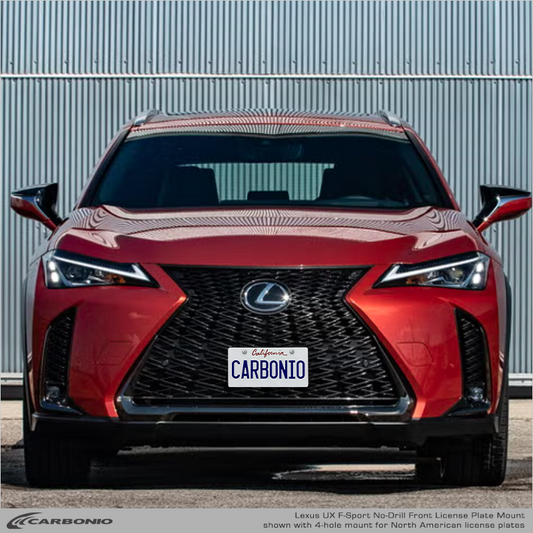 Lexus UX (2019-2026) No-Drill Front License Plate Mount