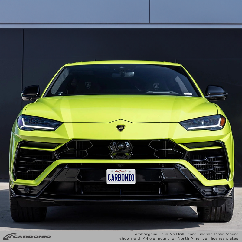 Lamborghini Urus No Drill License Plate Mount Carbonio lamborghini-urus-no-drill-license-plate-mount-carbonio