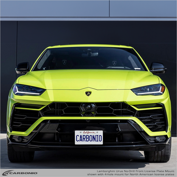 Lamborghini Urus V8　記念プレート　ギフト Lamborghini Urus (2018-2026) No Drill License Plate Mount – Carbonio