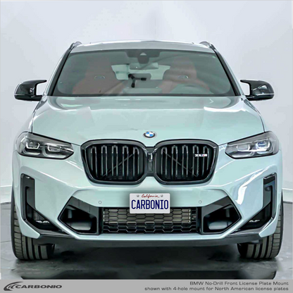 BMW X Series M (2014-2025 X3 M, X4 M, X5 M, X6 M) No-Drill Front License Plate Mount