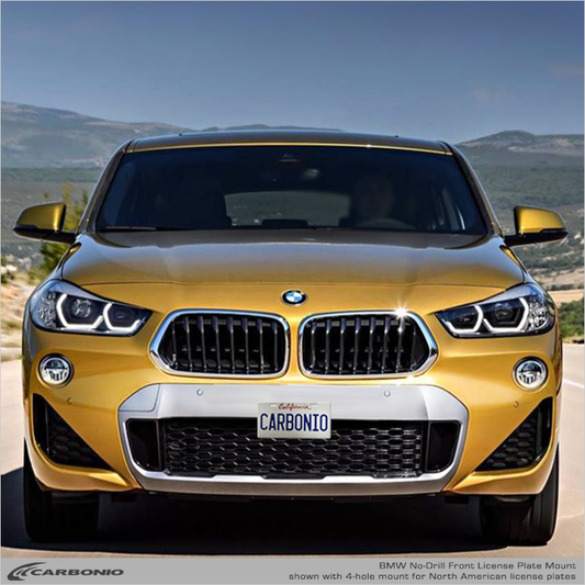 BMW X2 No-Drill Front License Plate Mount