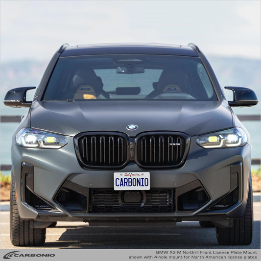 BMW X3 M (2017-2024) No-Drill Front License Plate Mount