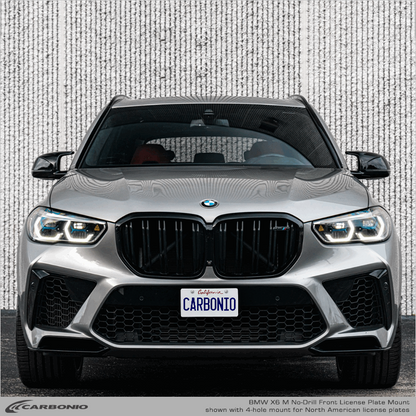 Supporto Portatarga Anteriore Senza Foratura per BMW X Series M (2014-2026 X3 M, X4 M, X5 M, X6 M)