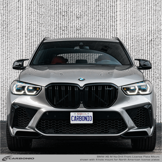 BMW X6 M (2015-2023) No-Drill Front License Plate Mount